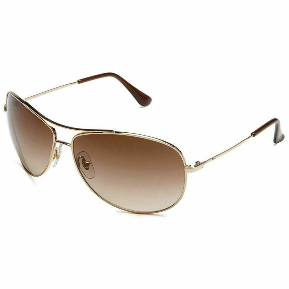 Ray-Ban Aviator Sunglasses W/Brown Gradient Lens